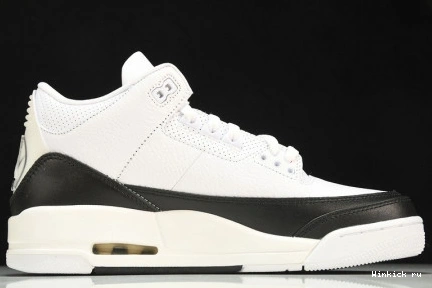 WHITE JORDAN FRAGMENT BLACK 3 AIR 0923